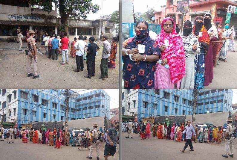 बंगाल में सुबह 9 बजे तक दर्ज हुई 15.85 फीसदी वोटिंग