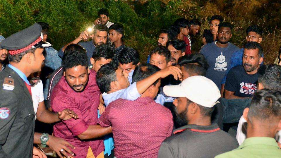 केरल के चैरिटी फुटबॉल मैच में हादसा