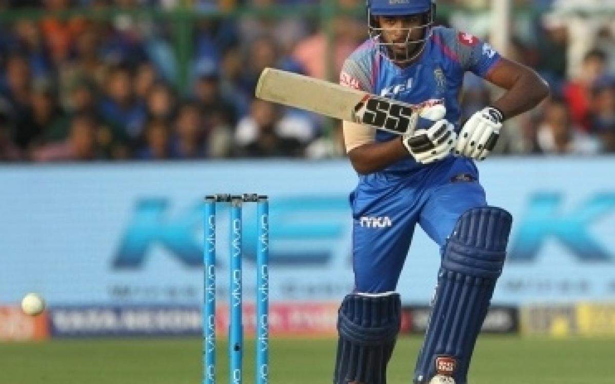 IPL 2020:संजू  सैमसन ने मारा  ऐसा छक्का चांद  पर जाकर गिरी गेंद, VIDEO देखें