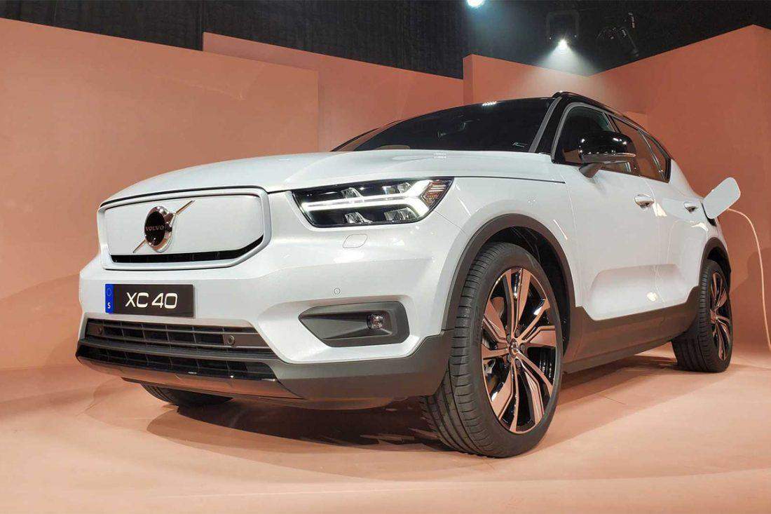 वोल्वो XC40 रिचार्ज इलेक्ट्रिक SUV भारत में 2021 में लॉन्च होने की उम्मीद है