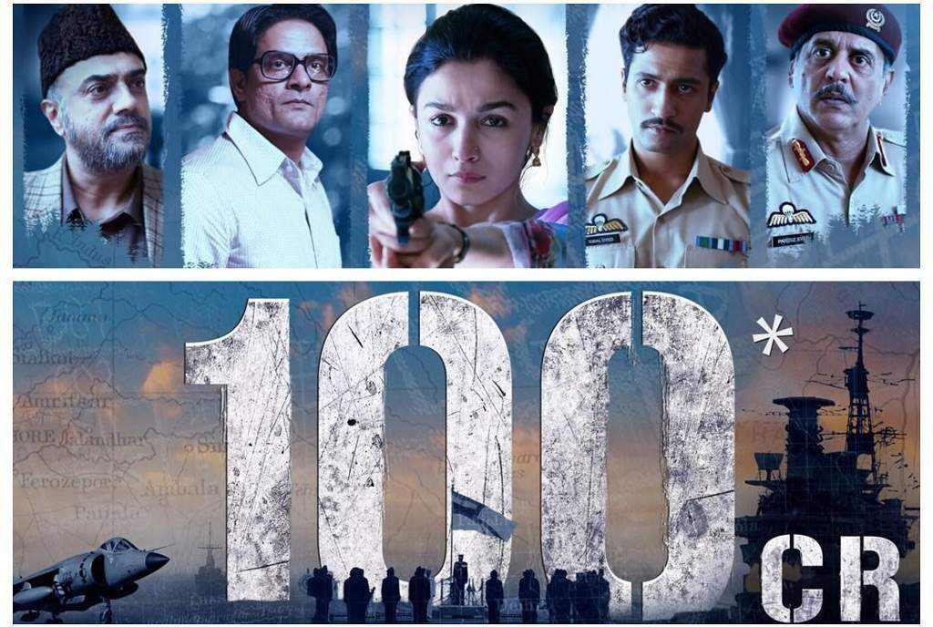 Raazi enters 100-crore club