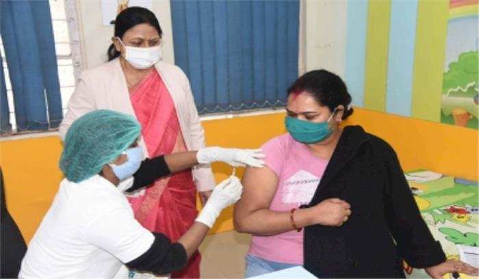 Bihar में अब तक 46 हजार से अधिक लोगों को लगाया गया कोरोना का टीका