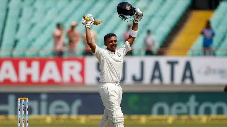 Prithvi Shaw Took His Debut With A Test Century Becoming Youngest Indian To Do So