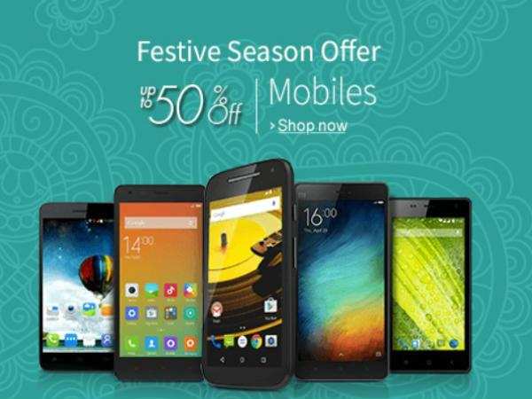 Amazon Great India Festival: टॉप 10 स्मार्टफोन ऑफर्स
