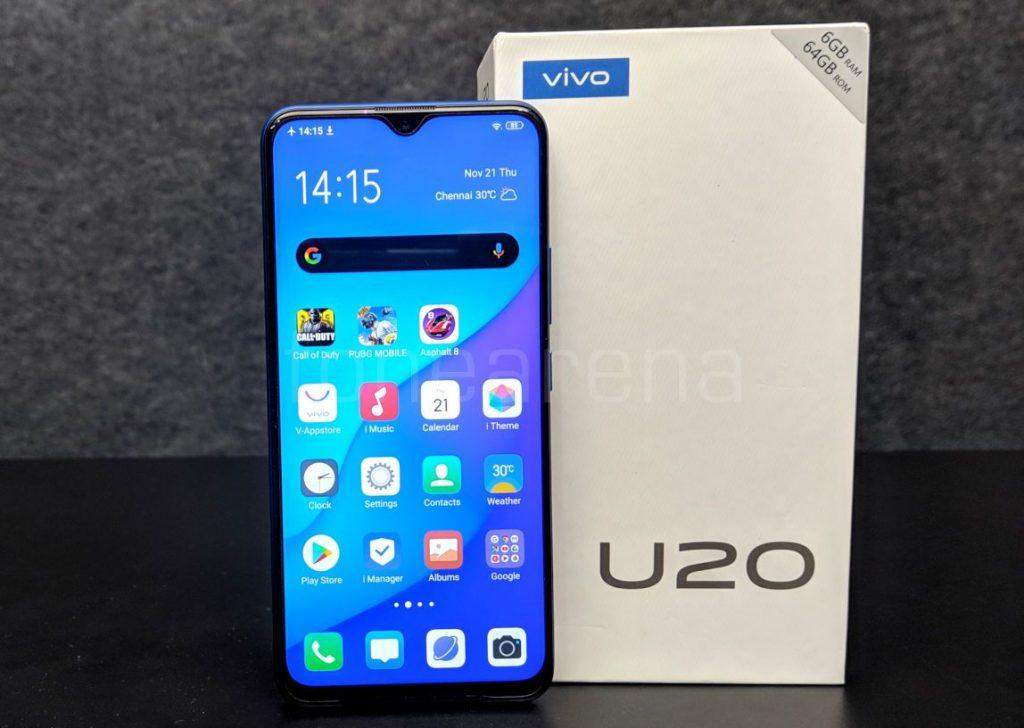 Vivo U20 का नया 8GB रैम वैरिएंट भारत में 12 दिसंबर को होगा लॉन्च होगा
