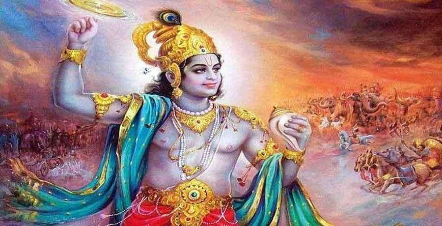 भगवान श्री कृष्ण के पैरों के नीचे थे,शुभता के पवित्र प्रतीक,जानें