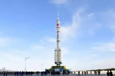 3 Chinese astronauts यात्रियों को भेजा जाएगा अंतरिक्ष स्टेशन के मुख्य केबिन तक