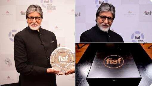Amitabh Bachchan: आईएफएएस से सम्मानित हुए अ​मिताभ बच्चन, सोशल मीडिया पर शेयर की तस्वीरें