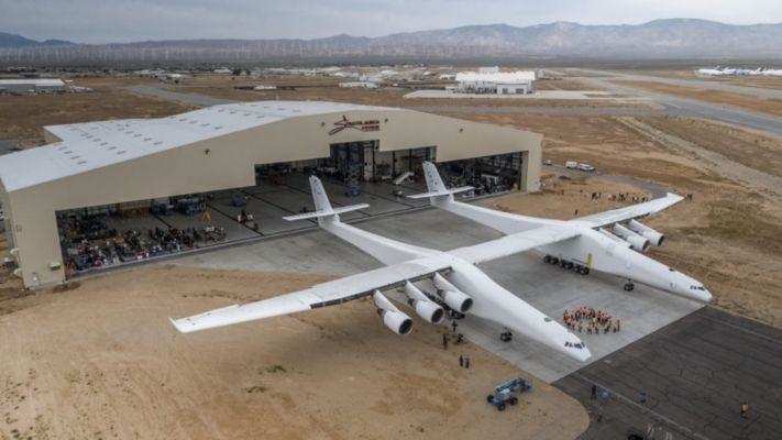 अंतरिक्ष वाहनों को लॉन्च करने के लिए लाइन में दुनिया का सबसे बड़ा हवाई जहाज,रिपोर्ट