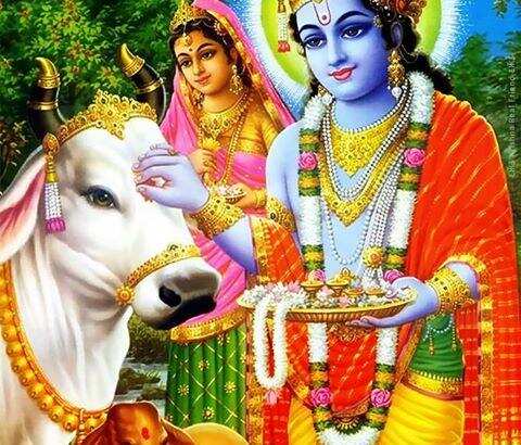 भगवान श्री कृष्ण के पैरों के नीचे थे,शुभता के पवित्र प्रतीक,जानें