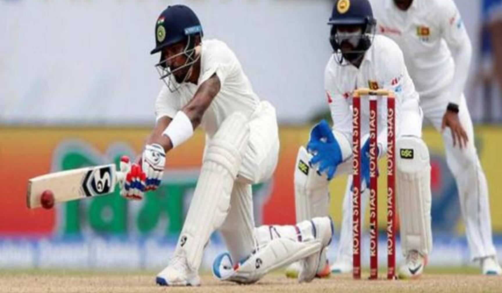 IND vs SL : भारत 600 रन पर ऑलआउट, पांड्या ने डेब्यू मैच में लगाई फिफ्टी