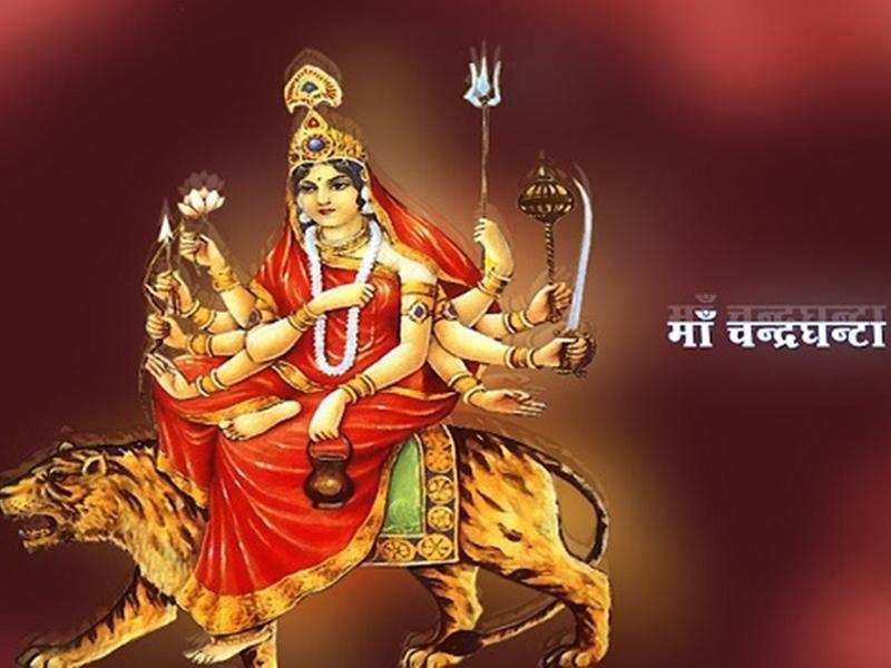 Chaitra navratri 2024  day 3 maa chandraghanta puja vidhi and significance 
