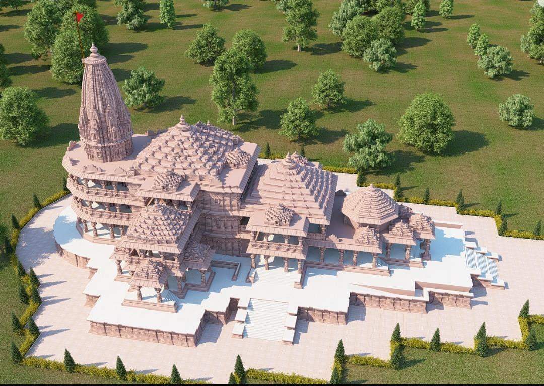 प्रधामंत्री मोदी ने शुभ मुहूर्त पर किया श्रीराम मंदिर का शिलान्यास