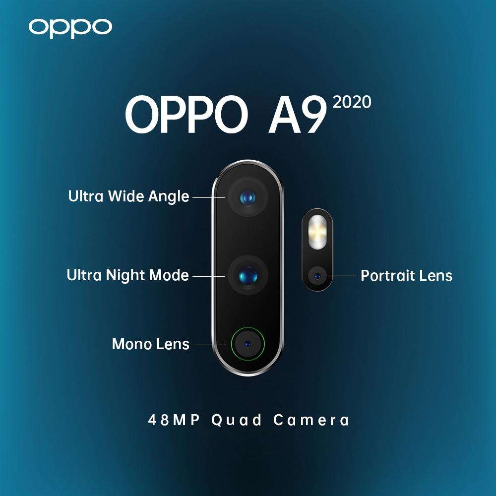 OPPO A9 2020 स्मार्टफोन के gradient white वेरिएंट को किया लाँच  