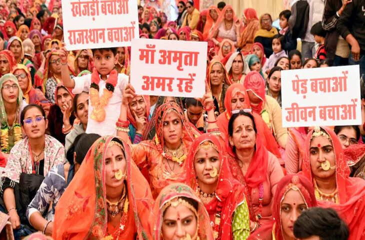 पश्चिमी राजस्थान में पर्यावरण बचाने की जंग: खेजड़ी कटाई रोकने को जन आंदोलन तेज