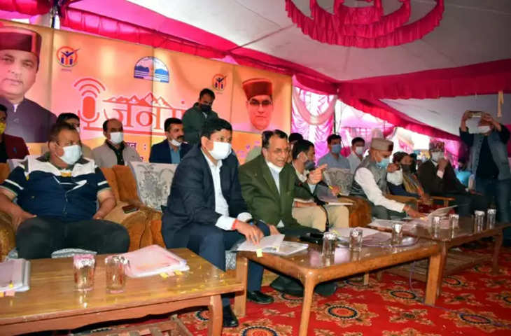 Shimla हिमाचल प्रदेश के 11 जिलों में जन मंच पर द्वारा सुनी जा रही लगातार सुनवाई