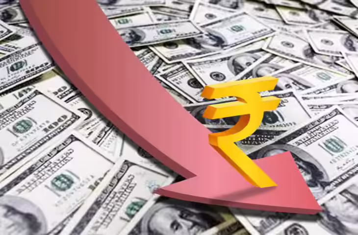 रुपये में ऐतिहासिक गिरावट! डॉलर के मुकाबले पहली बार 96.18 पर पहुंचा, सेंसेक्स भी 550 अंक टूटा