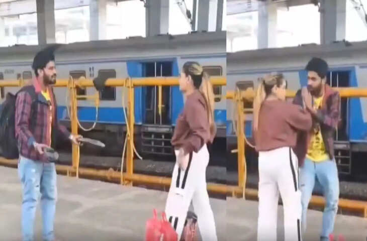 सड़क पर गिर गई पत्नी की चप्पल तो आगबबूला हो गया पति, फिर जो हुआ उसका वीडियो जीत लेगा आपका दिल&nbsp;