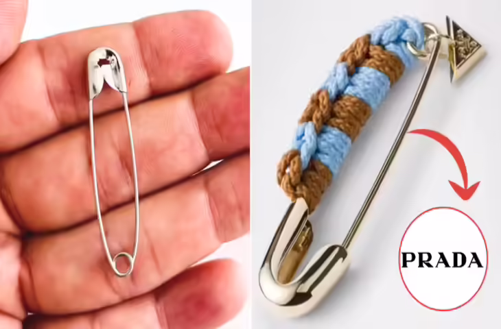 10 रुपये में आती हैं दर्जनभर, पर Prada की 1 सेफ्टी पिन की कीमत ने सोशल मीडिया पर मचा दिया तहलका