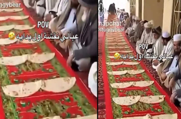 दावत में खाना परोसने की ये ट्रिक सीख ली तो फिर नहीं होगी थकान, Viral Video देख हैरान हो जाएंगे