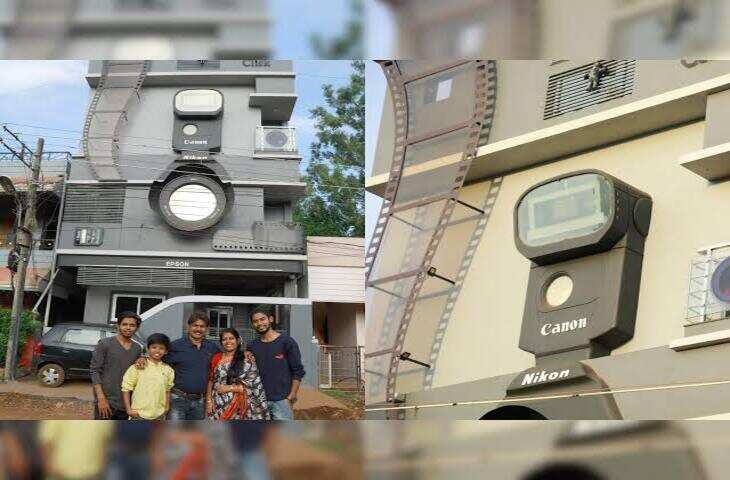 कैमरे से इतना प्यार कि बना डाला 3 मंजिला घर! बच्चों के नाम भी रखे Canon, Nikon और Epson, Video वायरल