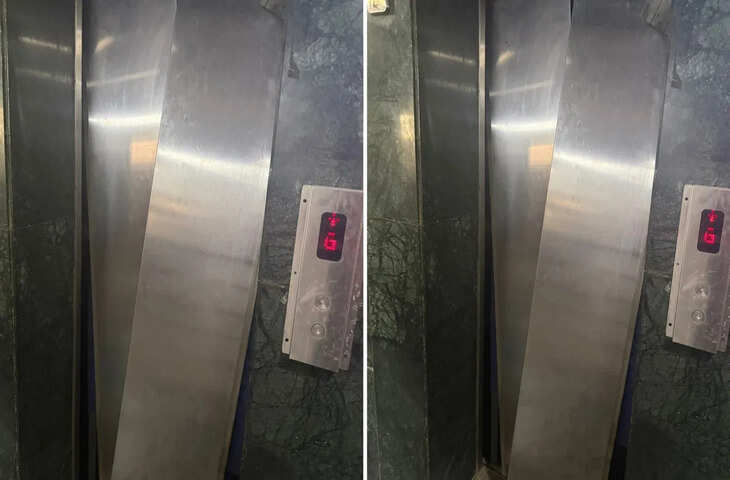 ग्रेटर नोएडा की सोसाइटी में टॉप फ्लोर से नीचे जा गिरी लिफ्ट, दरवाजे निकलकर बाहर आए, मचा हड़कंप