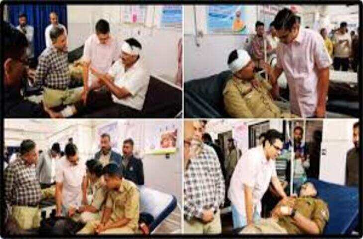 गुजरात के बनासकांठा में हिंसक झड़प, 500 ग्रामीणों ने पुलिस टीम को खदेड़ा, धनुष-बाण और पत्थरों से हमला