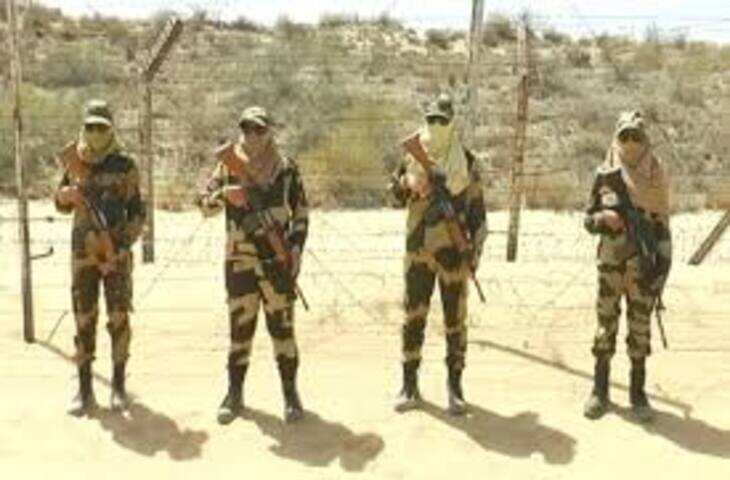 भारत पाक बॉर्डर पर गणतंत्र दिवस से पहले पकड़ा पाकिस्तानी घुसपैठिया