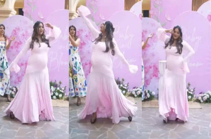 Pregnant Woman Dance Viral: प्रेग्नेंसी में महिला का शानदार डांस देख लोग हुए हैरान, माधुरी दीक्षित के गाने पर बिखेरा जलवा​​​​​​​