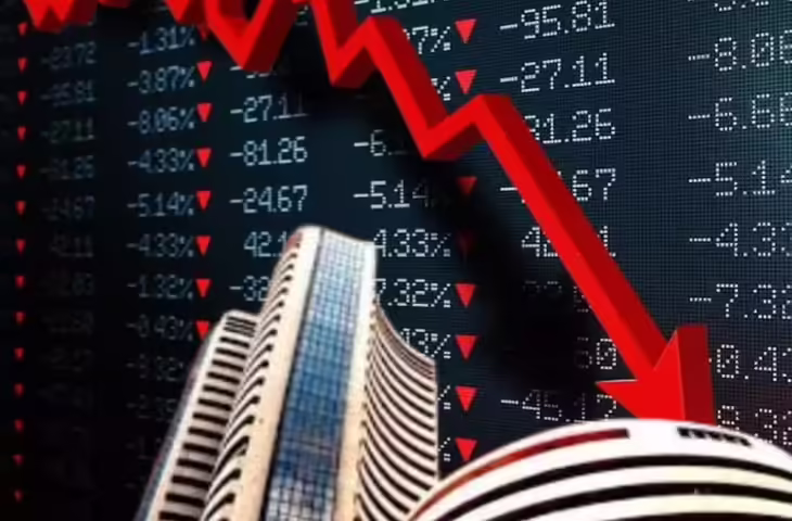 Stock Market Closing :&nbsp;शेयर बाजार में भूचाल! सेंसेक्स 703 और निफ्टी 208 अंक लुढ़ककर हुआ क्लोज&nbsp;