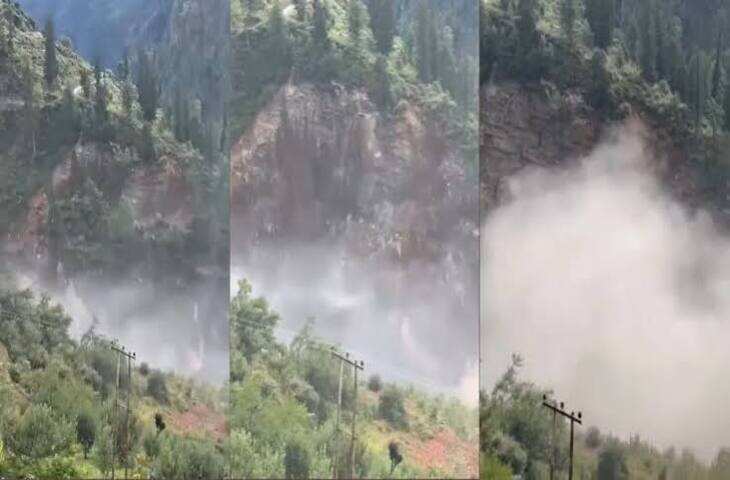 हिमाचल से राजस्थान तक मौसम का कहर: शिमला में 100 फीट ऊंचा पहाड़ गिरा, वीडियो में जाने चारधाम यात्रा फिर शुरू; यूपी में 8 नदियां खतरे के निशान पर
