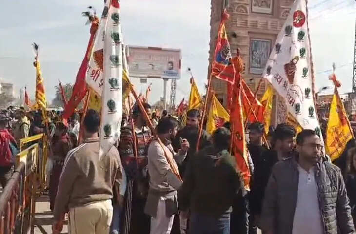 बाबा खाटूश्याम में उमड़ा भक्तों का जनसैलाब, रींगस से खाटू तक लगा रहा जाम ही जाम