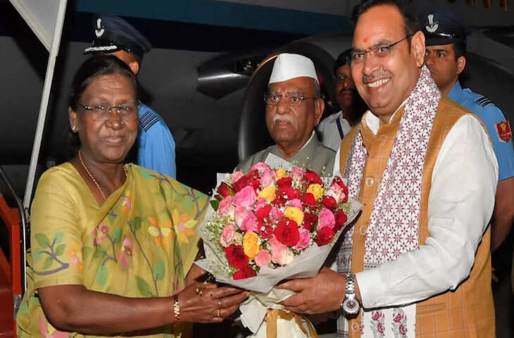 राष्ट्रपति द्रौपदी मुर्मू का राजस्थान दौरा: जैसलमेर में वायुसेना के &lsquo;प्रचंड&rsquo; हेलीकॉप्टर से उड़ान