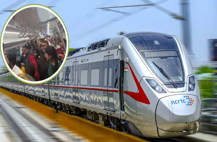 नमो भारत ट्रेन की सराय काले खां से मोदीपुरम तक शुरुआत, पहले दिन रिकॉर्ड यात्री संख्या