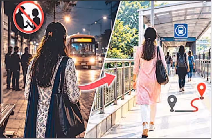 दिल्ली में महिलाओं के लिए सफर बना चुनौती, सड़क से मेट्रो-बस तक यौन उत्पीड़न का दावा; शोध में सामने आई चौंकाने वाली बात