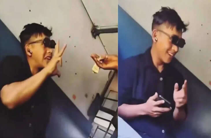 Viral Video: ट्रेन में किन्नर को पैसे न देने के लिए लड़के ने अपनाया गजब का तरीका, वीडियो देख यूजर्स बोले - 'सिस्टम हैंग.....'&nbsp;