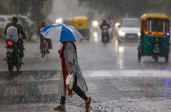 IMD Weather Update: दिल्ली में आज येलो अलर्ट, अगले एक हफ्ते तक कई राज्यों में भारी बारिश की चेतावनी