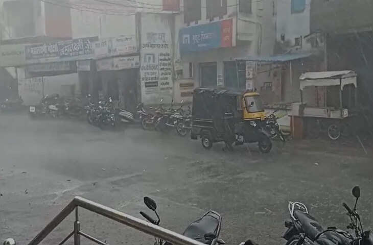राजस्थान में नौतपा का कहर, कोटा सबसे गर्म शहर; फुटेज में देंखे सीकर में बारिश और ओलों से बदला मौसम
