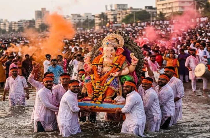 गणेश विसर्जन 2026: डेढ़ दिन के गणपति की विदाई कल, पंचांग के अनुसार नोट कर लें पूजा और विसर्जन का सही समय