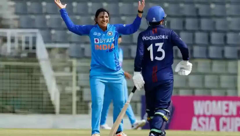 Women's Asia Cup T20 2022 defeated thailand--111