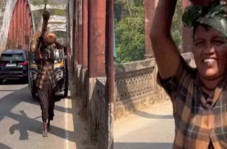केरल की महिला का वीडियो वायरल, मेहनत और हौसले की बनी मिसाल  केरल से एक प्रेरणादायक वीडियो सोशल मीडिया पर तेजी से वायरल हो रहा है, जिसमें
