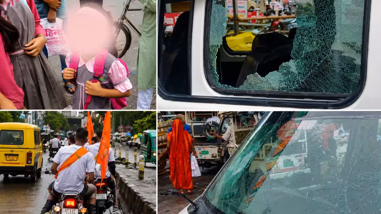 'पुलिस को पीटा, स्कूल वैन पर पथराव...' कांवड़ियों के उत्पात से कई शहरों में तनाव, आखरी कब एक्शन लेगी पुलिस