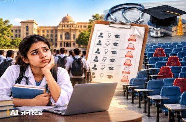 राजस्थान में MBBS की 1,039 सीटें खाली, NEET काउंसलिंग नियमों पर विवाद; वीडियो में जाने दूसरे राज्यों के छात्रों को आरक्षण का लाभ नहीं