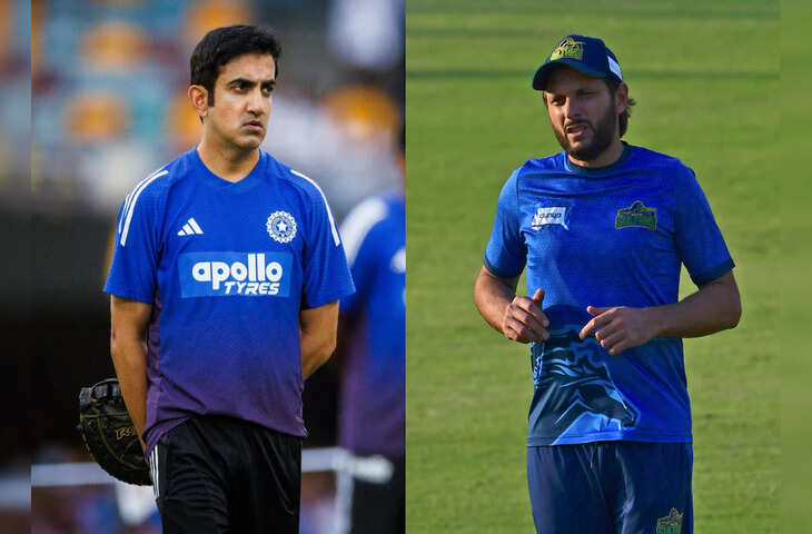 पूर्व पाकिस्तानी कैप्टन शाहिद अफरीदी का गंभीर पर जोरदार हमला, RO-KO को बताया भारतीय टीम की रीढ़ 