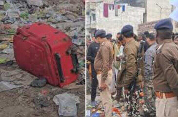 डेहरी में कचरे के ढेर से मिली महिला की नग्न लाश, पति पर हत्या का आरोप