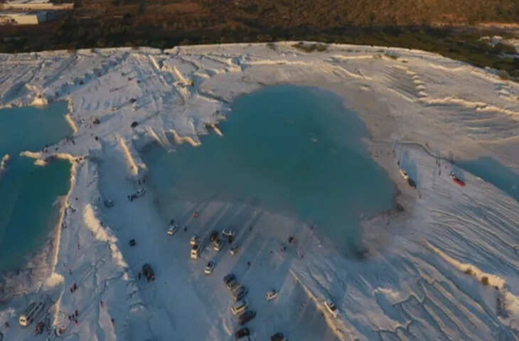 किशनगढ़ का मार्बल वेस्ट यार्ड बना अनोखा आकर्षण, बर्फीले नजारे जैसा दिखा दृश्य