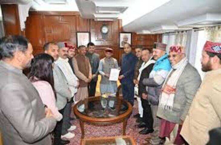 भाजपा विधायक दल ने राज्यपाल को सौंपा ज्ञापन, कांग्रेस सरकार पर विकास निधि रोकने का आरोप