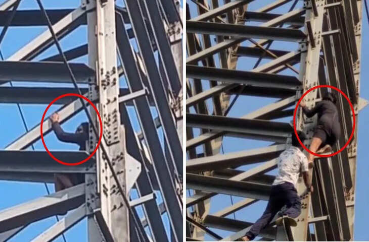 &lsquo;बॉयफ्रेंड नहीं आया तो कूद जाऊंगी&hellip;&rsquo;, बिजली के टॉवर पर 100 फीट ऊपर तक जा चढ़ी लड़की, फिर देने लगी धमकी