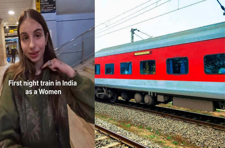 विदेशी महिला ने रात में किया भारत की ट्रेन में सफर, फिर सोशल मीडिया पर बयां किया एक्सपीरियंस