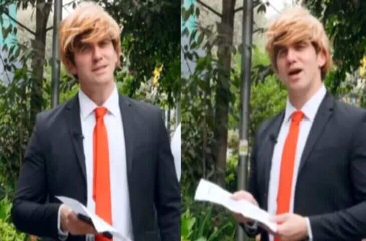 देखते ही हंसी छूट जाए&hellip; ट्रंप की मिमिक्री करते कॉमेडियन का मजेदार VIDEO सोशल मीडिया पर वायरल